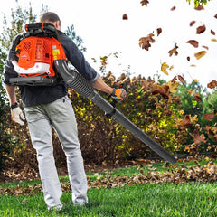 Upgraded 65CC 2-Stroke 850CFM 230MPH Gas Backpack Leaf Blower | JellyMoving