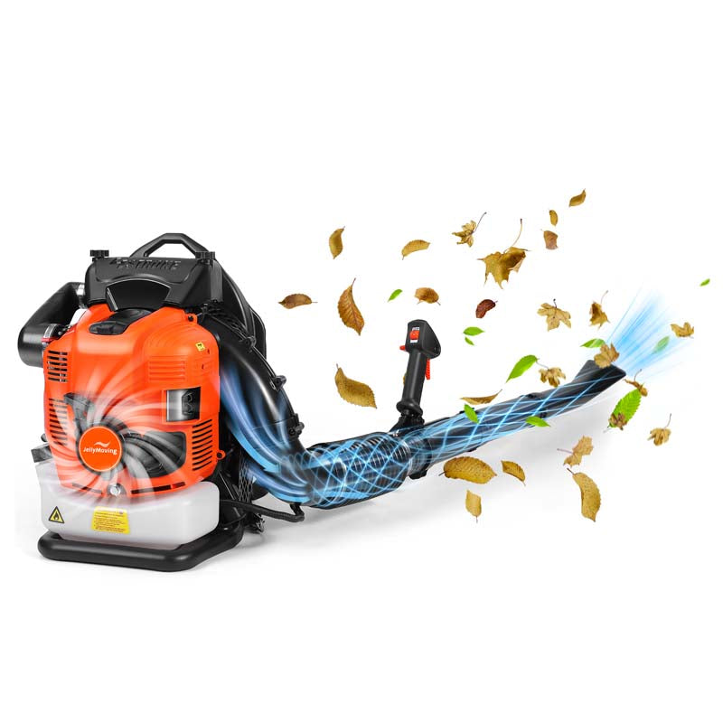 75.6CC 4-Stroke 706CFM 206MPH Gas-Powered Backpack Leaf Blower