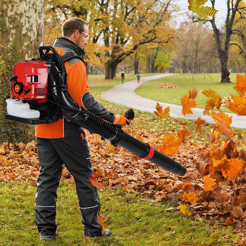 75.6CC 4-Stroke 900CFM 210MPH Gas-Powered Backpack Leaf Blower