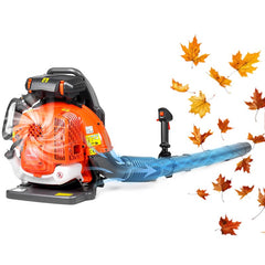 Upgraded 65CC 2-Stroke 850CFM 230MPH Gas Backpack Leaf Blower | JellyMoving